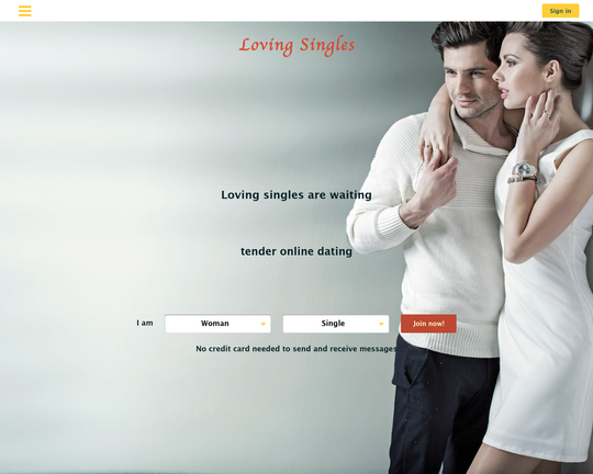 Loving Singles Logo